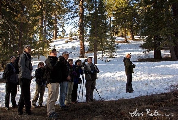 Our team at Mount Pinos